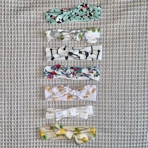 🖤Set of seven baby headbands